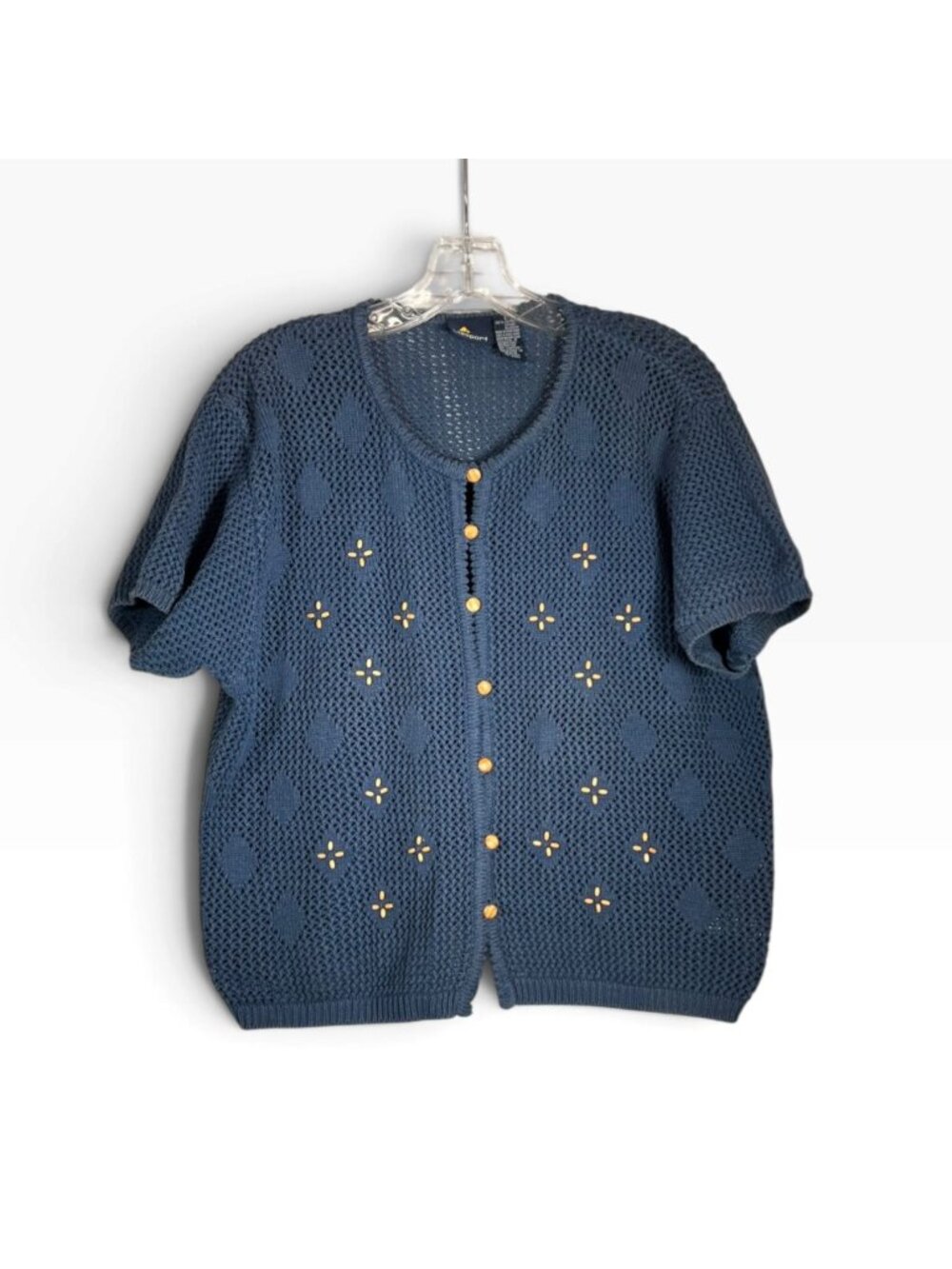 Vintage Lizsport L Sweater Apple TV+ Production Wardrobe — For All Mankind